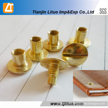 Cheap China Fabricación Encuadernación Post Chicago Screw Copper